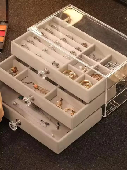 3 drawer jewellery box