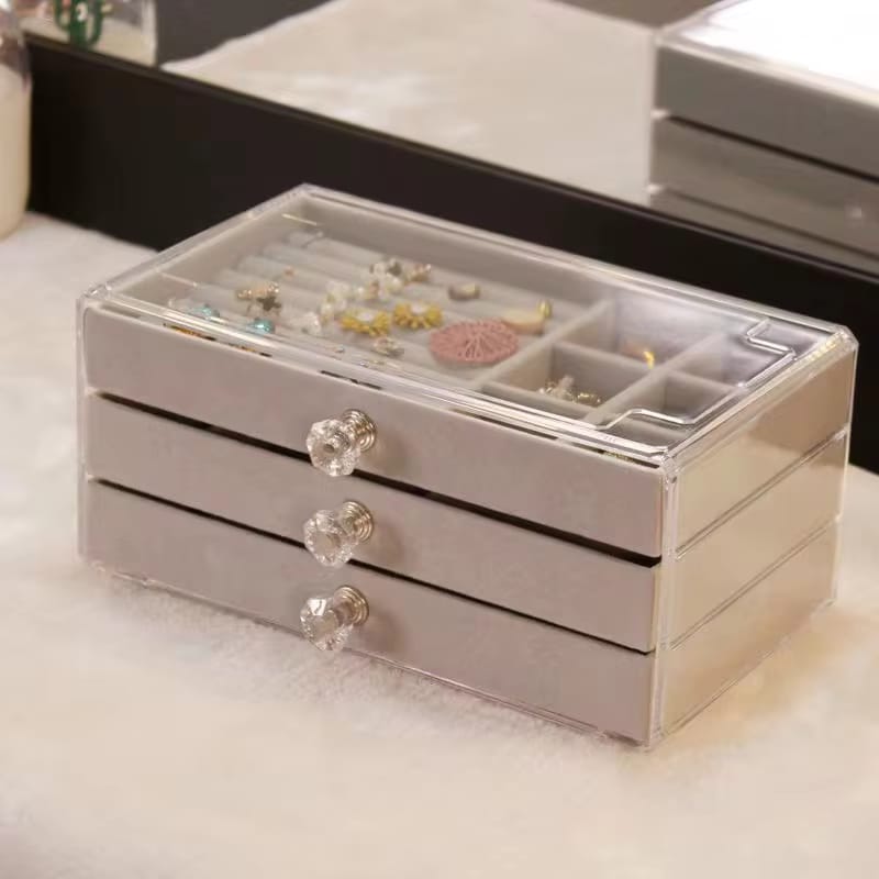 3 drawer jewellery box