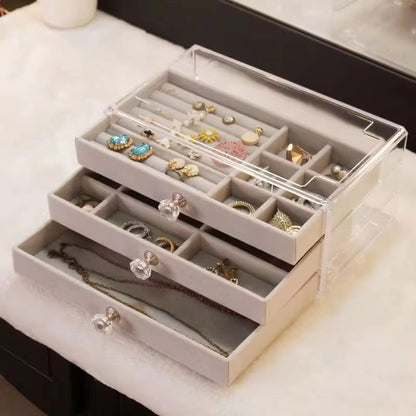 3 drawer jewellery box
