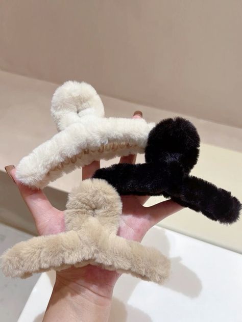 Furr faux Hair clip