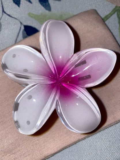 Tropical flowers claw clip large size 250 each
