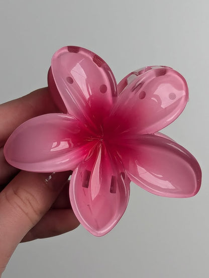 Tropical flowers claw clip large size 250 each
