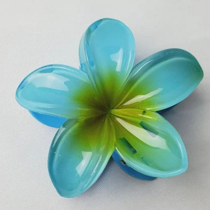 Tropical flowers claw clip large size 250 each
